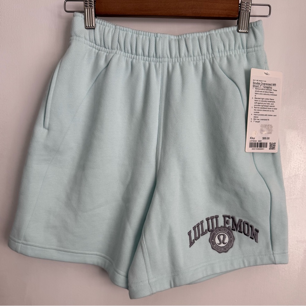 Lululemon Scuba Shorts 7” XXS
